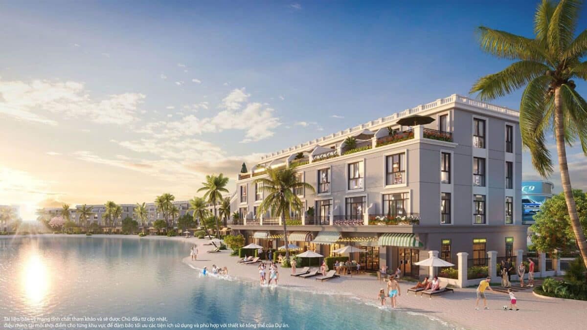 Hình ảnh phối cảnh sản phẩm tại dự án Khu đô thị biển Vinhomes Cần Giờ