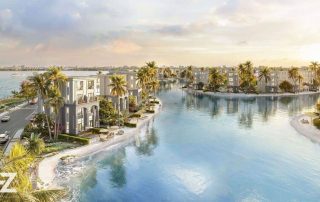 Khu biệt thự Vinhomes Cần Giờ thiết kế hiện đại kết hợp nét kiến trúc nghỉ dưỡng, tầm nhìn ôm trọn biển xanh và rừng ngập mặn.