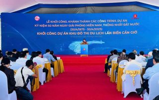 Vinhomes Cần Giờ đã được Tập đoàn Vingroup khởi công hồi tháng 4