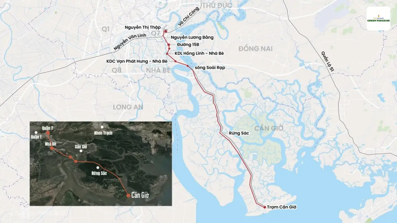 Metro Quận 7 – Cần Giờ: Chìa khóa thành công của Vinhomes Cần Giờ