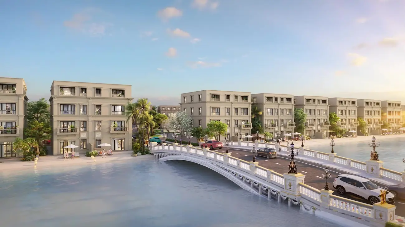 Phân khu A – Vinhomes Green Paradise Cần Giờ: nơi an cư lý tưởng hòa mình với thiên nhiên xanh mát.