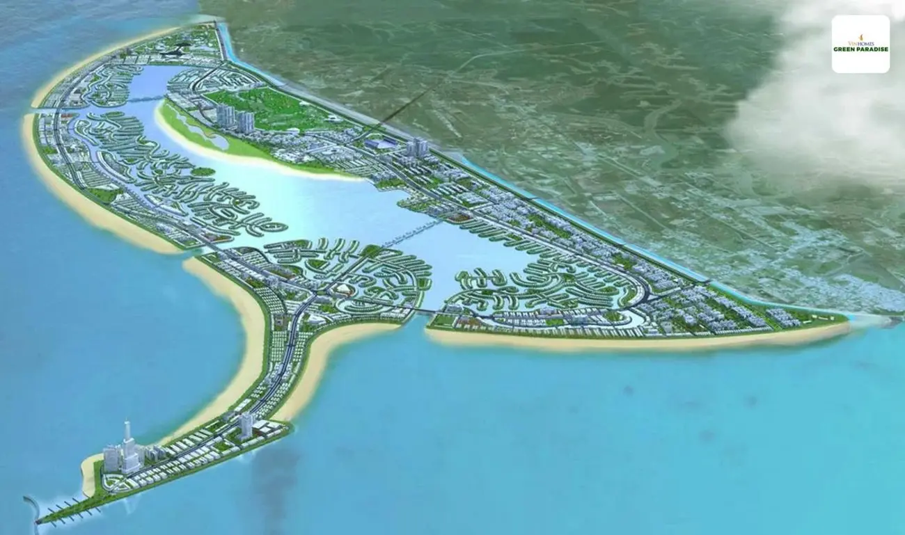 Phối cảnh dự án Vinhomes Cần Giờ Green Paradise – cơ hội đầu tư Airbnb hấp dẫn.