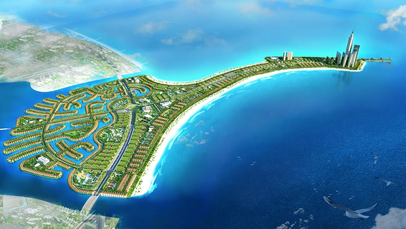Phối cảnh Vinhomes Green Paradise tại Cần Giờ – biểu tượng mới của đô thị biển bền vững tại Việt Nam.