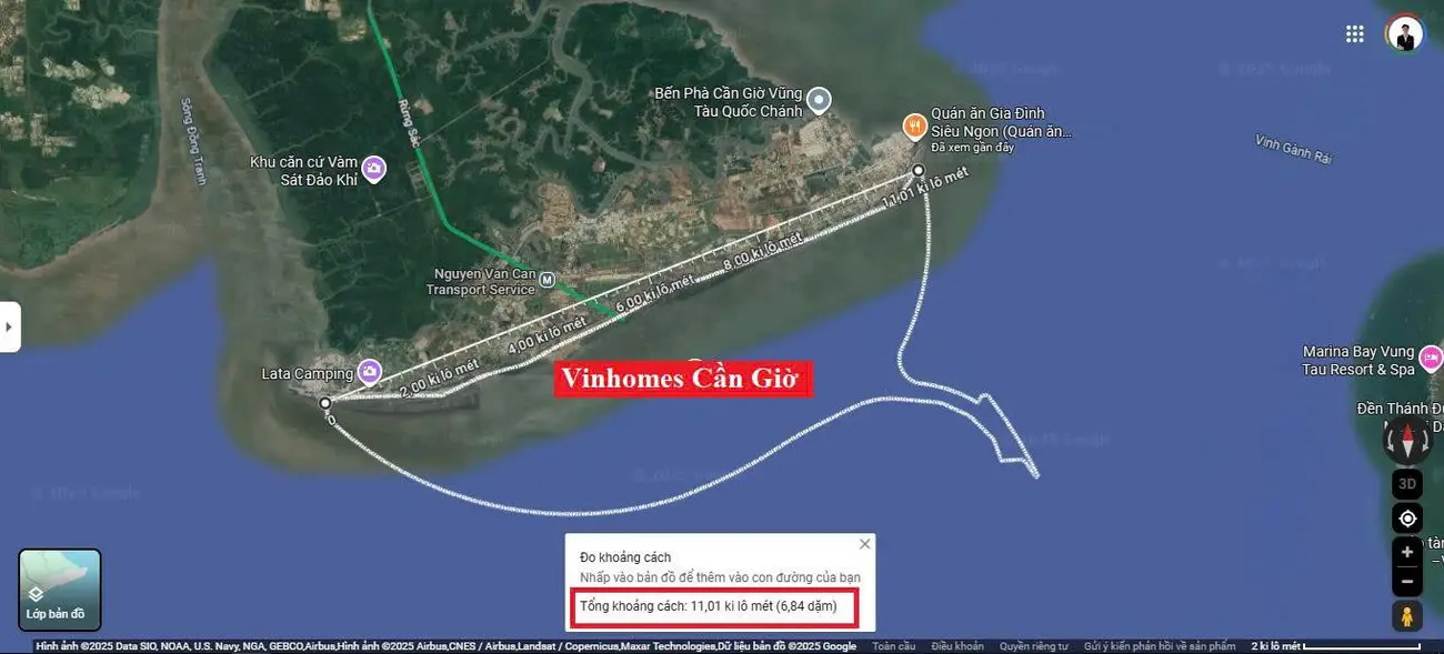 Quy mô 11,01 km của Vinhomes Green Paradise Cần Giờ – đột phá mới về đô thị ven biển tại TP.HCM.