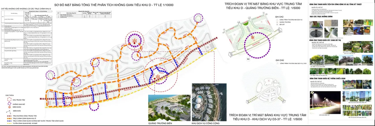 Sơ đồ phân khu D The Grand Island – trung tâm sinh thái phát triển bền vững tại Vinhomes Green Paradise.
