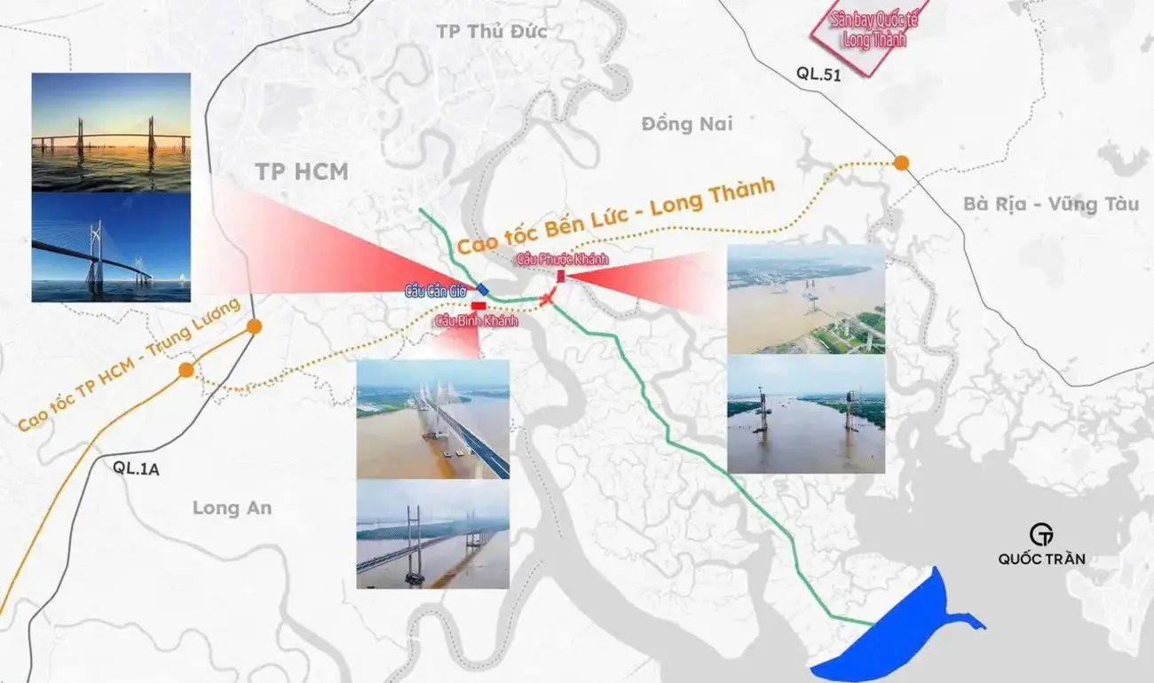 “Cầu Bình Khánh kết nối TP.HCM với Cần Giờ, mở ra tiềm năng phát triển Vinhomes Green Paradise.”