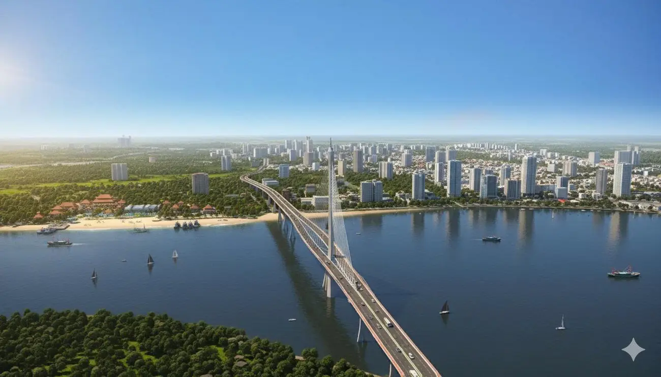 Cầu Cần Giờ thay đổi diện mạo thị trường bất động sản biển