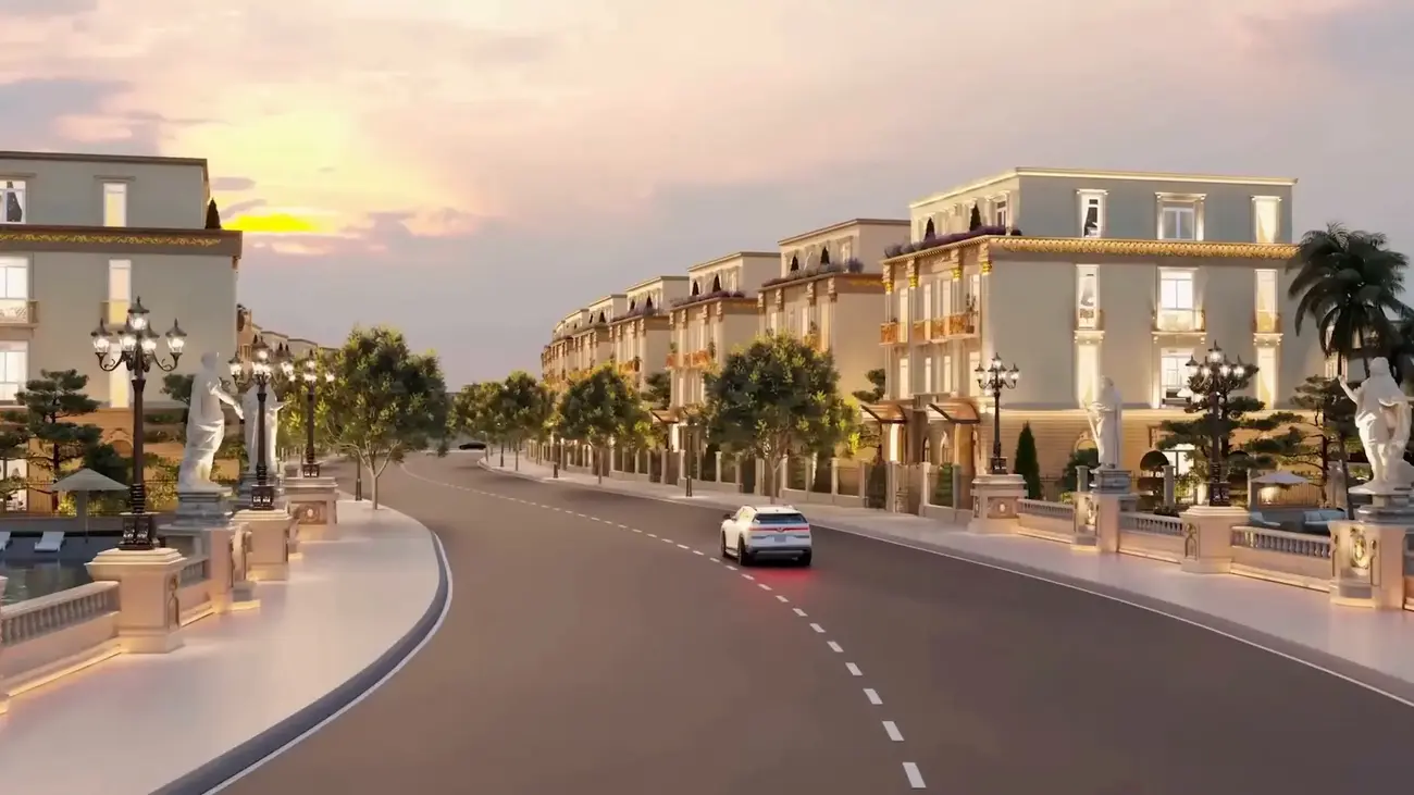 Nhà liền kề Vinhomes Green Paradise Cần Giờ: phong cách sống hiện đại giữa thiên nhiên biển.