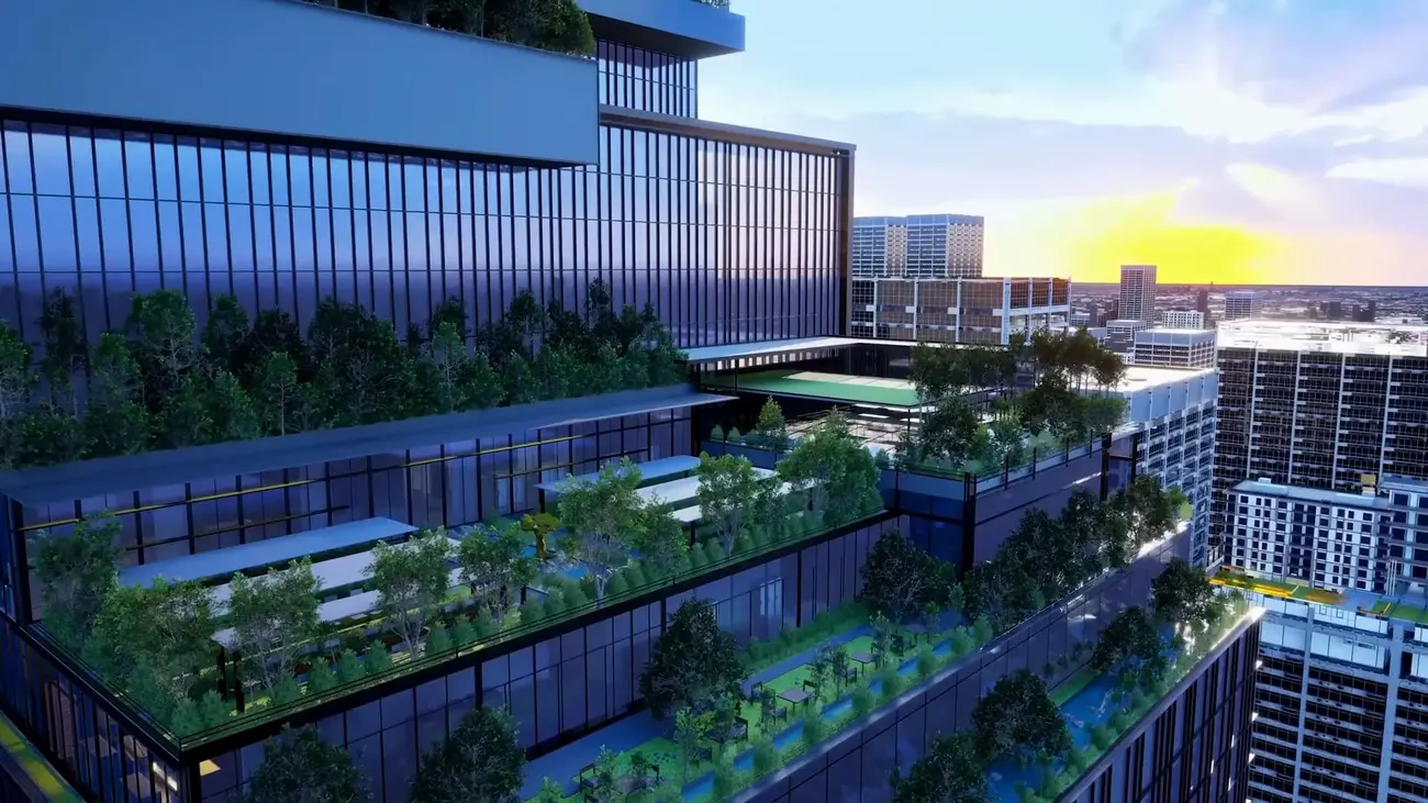 Vinhomes Green Paradise Cần Giờ: Thiên nhiên hòa quyện cùng công nghệ xanh, tạo nên không gian sống bền vững và đẳng cấp.