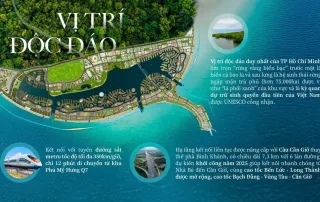 Vinhomes Green Paradise Cần Giờ: Vị trí đắc địa kết nối thuận tiện, hòa mình vào thiên nhiên trong lòng khu dự trữ sinh quyển UNESCO.